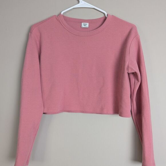 Women's Aritzia Long Sleeve Cropped T-Shirts Bundle, XS, Crew Neck & Mockneck, - Picture 1 of 13